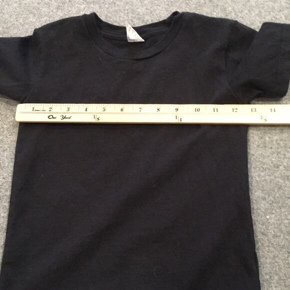 Creations of Grace Boys 4T Shirt‎ Black Short Sleeve 100% Cotton Minimalist - Picture 5 of 7